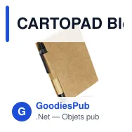 CARTOPAD Bloc-notes a/ mini-stylo rec. - Miniature 3