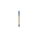 Variante bleu - Stylo bille en carton personnalisable avec logo - CartoPoint