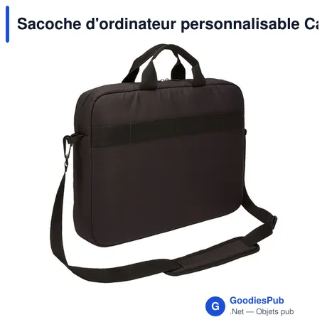 Sacoche d'ordinateur personnalisable Case Logic Advantage 15,6p avec logo