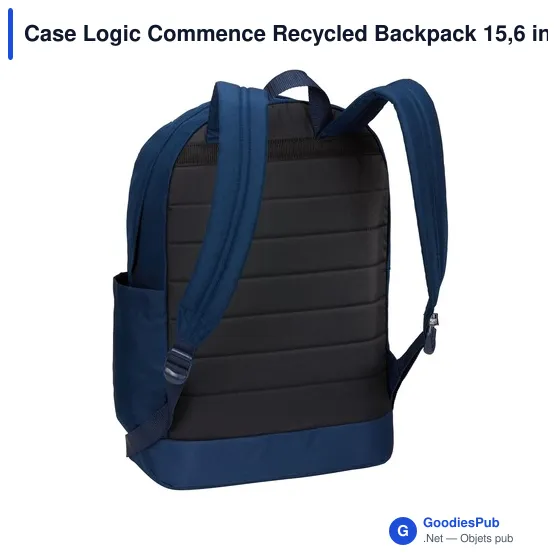 Stylo personnalisé avec logo entreprise polyester recyclé bleu - Image 6