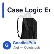 Sac à dos professionnel personnalisable pour ordinateur avec logo - Case Logic Era - Miniature 4