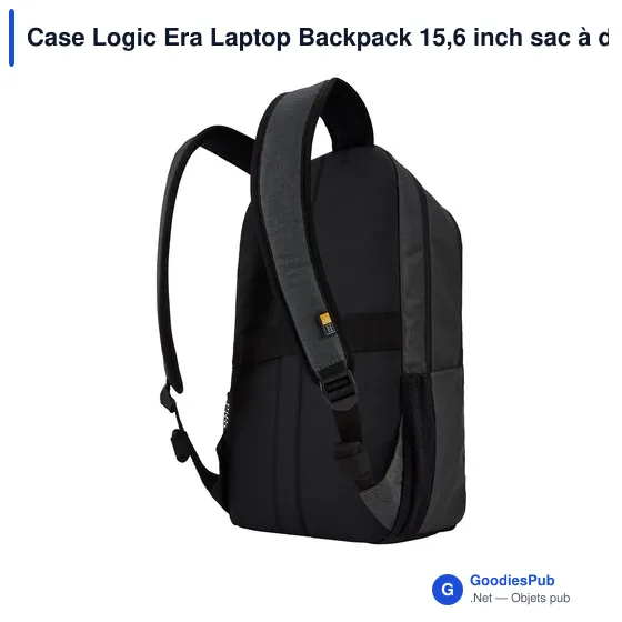 Sac à dos professionnel personnalisable pour ordinateur avec logo - Case Logic Era - Image 4