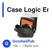 Sac à dos professionnel personnalisable pour ordinateur avec logo - Case Logic Era - Miniature 6