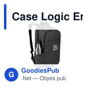 Sac à dos professionnel personnalisable pour ordinateur avec logo - Case Logic Era - Miniature 8