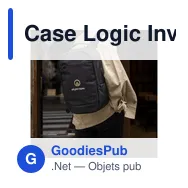 Case Logic Invigo Backpack 15,6 inch personnalisé avec logo entreprise polyester - Miniature 11