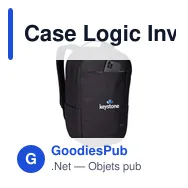 Case Logic Invigo Backpack 15,6 inch personnalisé avec logo entreprise polyester - Miniature 5