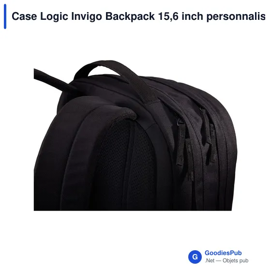 Case Logic Invigo Backpack 15,6 inch personnalisé avec logo entreprise polyester - Image 7