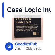 Case Logic Invigo Backpack 15,6 inch personnalisé avec logo entreprise polyester - Miniature 9