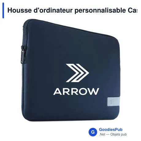 Housse d'ordinateur personnalisable Case Logic Reflect 13 i avec logo