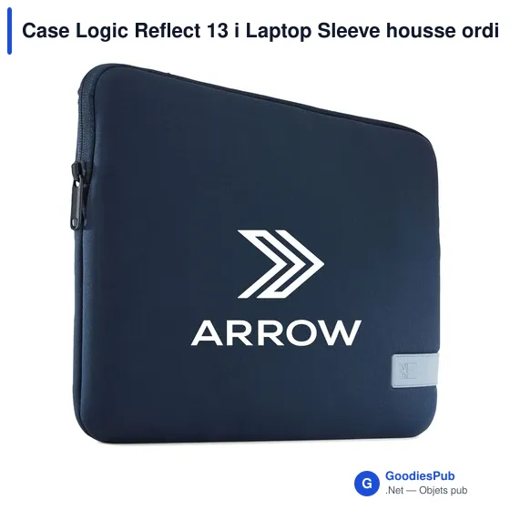 Housse d'ordinateur personnalisable Case Logic Reflect 13 i avec logo - Image 1