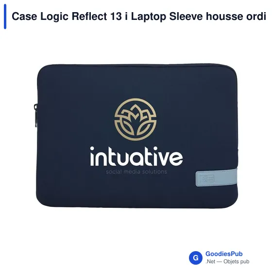 Housse d'ordinateur personnalisable Case Logic Reflect 13 i avec logo - Image 4
