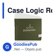 Housse d'ordinateur portable personnalisable Case Logic Reflect 14 i avec logo - Miniature 2