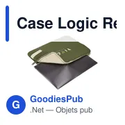 Housse d'ordinateur portable personnalisable Case Logic Reflect 14 i avec logo - Miniature 4