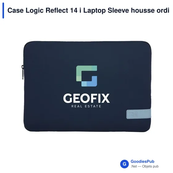 Housse d'ordinateur portable personnalisable Case Logic Reflect 14 i avec logo - Image 5