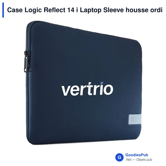 Housse d'ordinateur portable personnalisable Case Logic Reflect 14 i avec logo - Image 6
