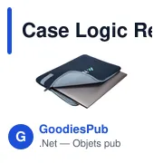Housse d'ordinateur portable personnalisable Case Logic Reflect 14 i avec logo - Miniature 8
