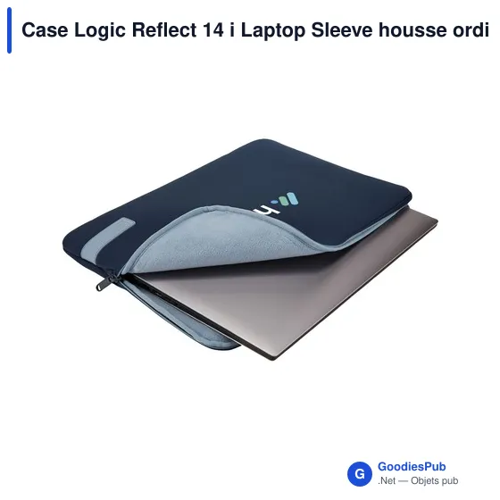 Housse d'ordinateur portable personnalisable Case Logic Reflect 14 i avec logo - Image 8