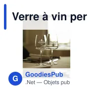 Verre à vin personnalisable Caselli 470 ml avec logo - Miniature 2