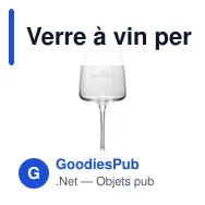 Verre à vin personnalisable Caselli 470 ml avec logo - Miniature 3