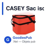 CASEY Sac isotherme 2 compartiments - Miniature 1