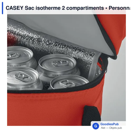 CASEY Sac isotherme 2 compartiments - Image 3