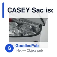 CASEY Sac isotherme 2 compartiments - Miniature 6