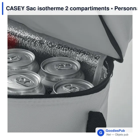 CASEY Sac isotherme 2 compartiments - Image 6