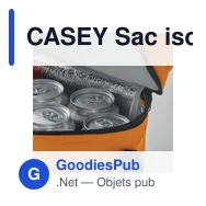 CASEY Sac isotherme 2 compartiments - Miniature 10