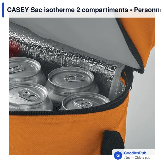 CASEY Sac isotherme 2 compartiments - Image 10