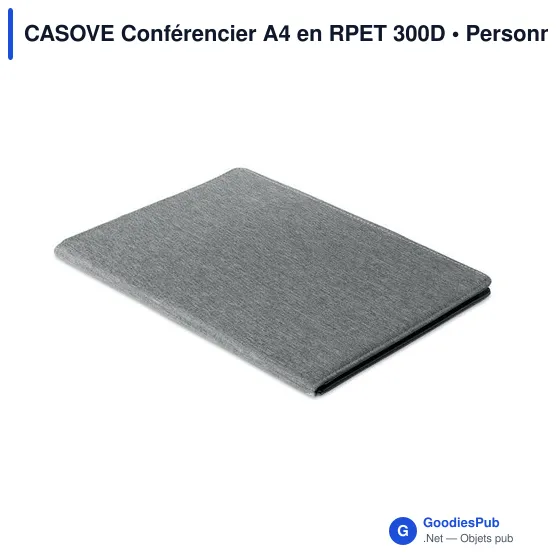 CASOVE Conférencier A4 en RPET 300D - Image 1