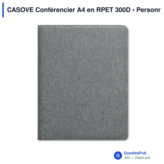 CASOVE Conférencier A4 en RPET 300D - Image 2