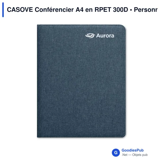 CASOVE Conférencier A4 en RPET 300D - Image 12