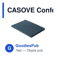 CASOVE Conférencier A4 en RPET 300D - Miniature 9