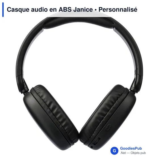Casque audio personnalisable Janice avec logo - Image 1