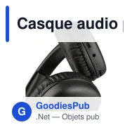 Casque audio personnalisable Janice avec logo - Miniature 11