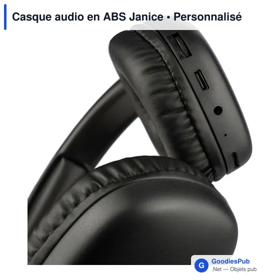 Casque audio personnalisable Janice avec logo - Image 11