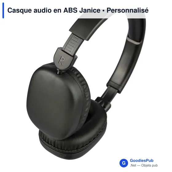 Casque audio personnalisable Janice avec logo - Image 12