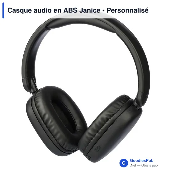 Casque audio personnalisable Janice avec logo - Image 4