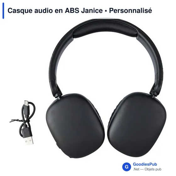 Casque audio personnalisable Janice avec logo - Image 6
