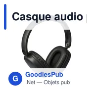 Casque audio personnalisable Janice avec logo - Miniature 9