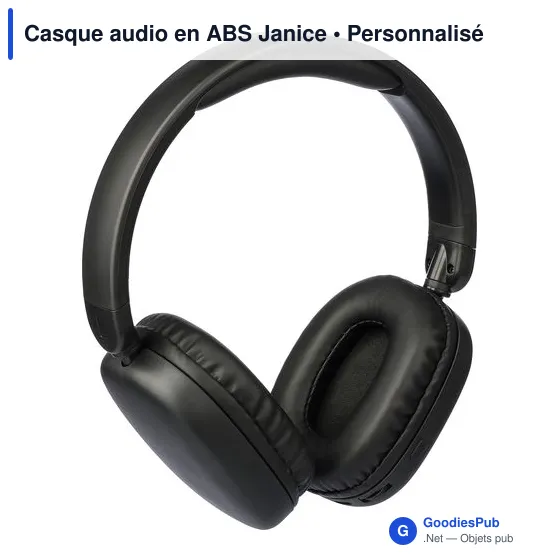 Casque audio personnalisable Janice avec logo - Image 9
