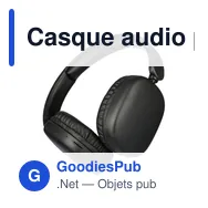 Casque audio personnalisable Janice avec logo - Miniature 10