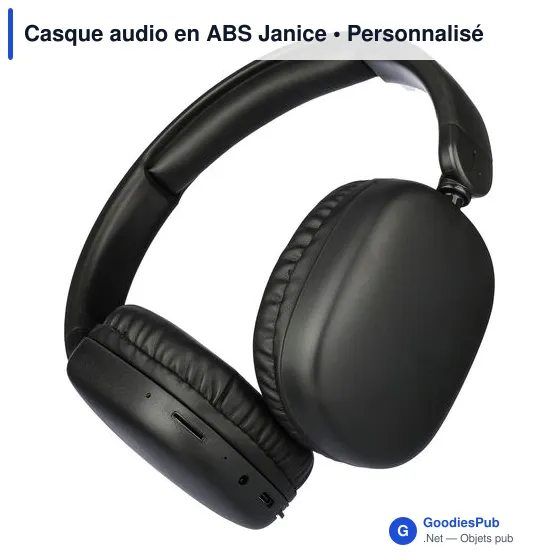 Casque audio personnalisable Janice avec logo - Image 10