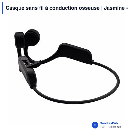 Casque sans fil à conduction osseuse personnalisable avec logo - Jasmine - Image 5