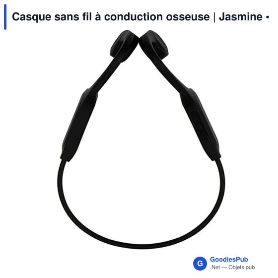 Casque sans fil à conduction osseuse personnalisable avec logo - Jasmine - Image 6