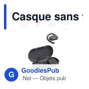 Casque sans fil Hama Spirit Open - Miniature 20