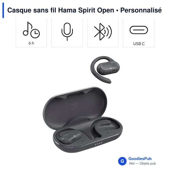 Casque sans fil Hama Spirit Open - Image 20