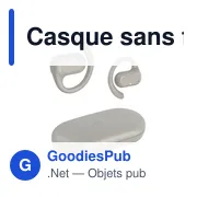 Casque sans fil Hama Spirit Open - Miniature 3