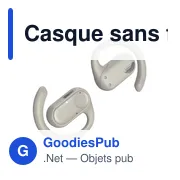Casque sans fil Hama Spirit Open - Miniature 5