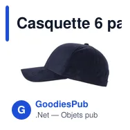 Casquette 6 panneaux en suédine Orion - Miniature 11